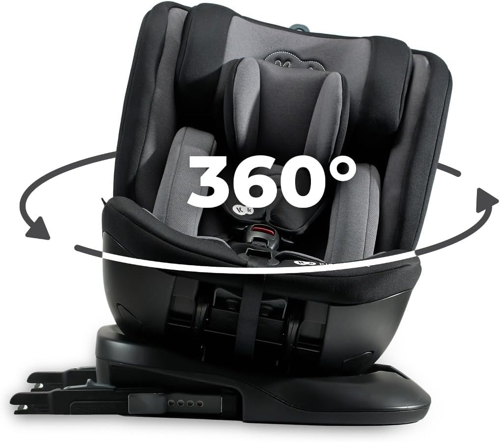 Siège Auto Kinderkraft XPEDITION i-Size Petitsmart – Évolutif 360° de 0 à 12 Ans (40–150 cm / 0–36 kg)