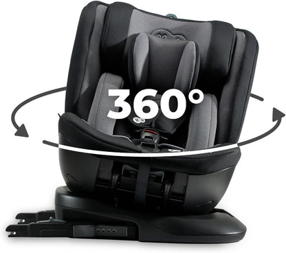 Siège Auto Kinderkraft XPEDITION i-Size Petitsmart – Évolutif 360° de 0 à 12 Ans (40–150 cm / 0–36 kg)