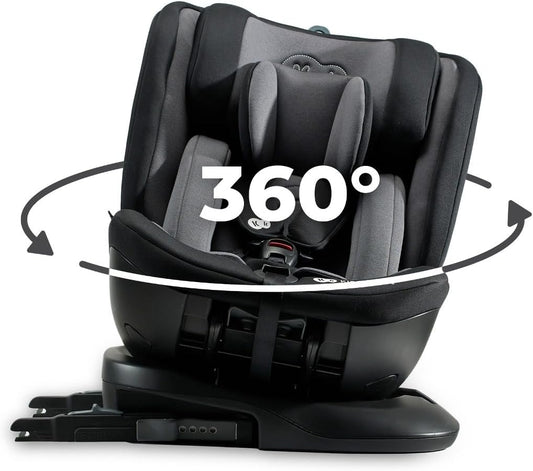 Siège Auto Kinderkraft XPEDITION i-Size Petitsmart – Évolutif 360° de 0 à 12 Ans (40–150 cm / 0–36 kg)