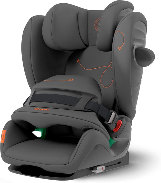 Siège Auto CYBEX Gold Pallas G i-Size Petitsmart – Évolutif de 15 Mois à 12 Ans (76–150 cm / 9 à 50 kg) – ISOFIX & Top Tether – Coloris Lava Grey