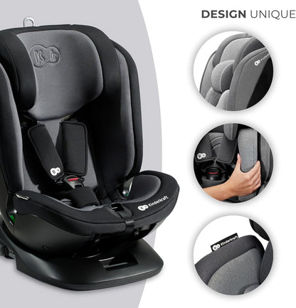 Siège Auto Kinderkraft XPEDITION i-Size Petitsmart – Évolutif 360° de 0 à 12 Ans (40–150 cm / 0–36 kg)